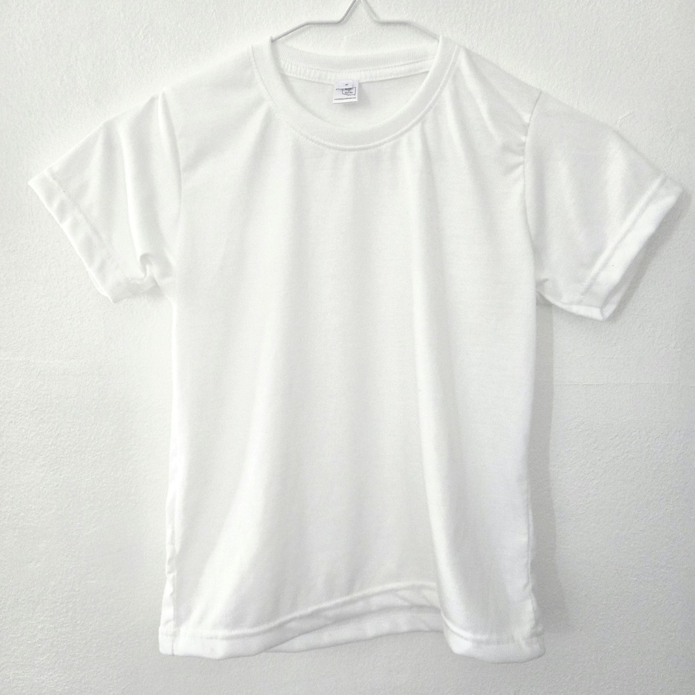 Kids unisex sublimation‎ blank t-shirt size 5